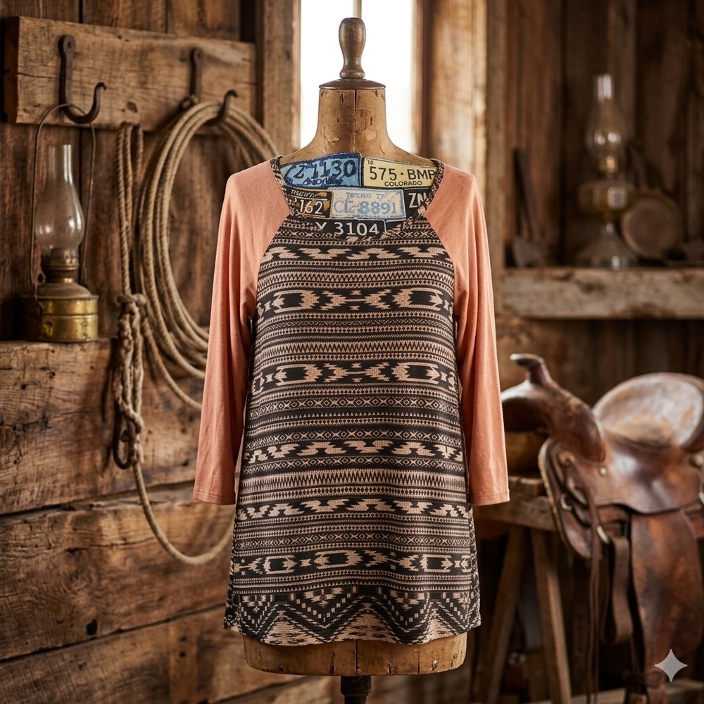 Aztec blouse - Picture 1 of 5
